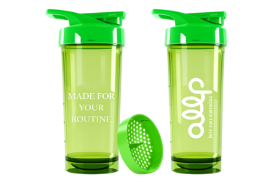Coqueteleira X-PRO Allp 600ml - VERDE/VERDE