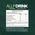 ALLP - PRE TREINO EM PO REFILL 1KG - MACA VERDE - Imagem 2